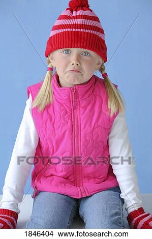 Child sitting, frowning View Large Photo Image Picture - Child sitting, frowning. Fotosearch