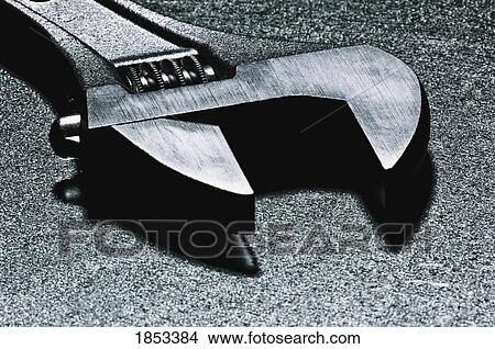 Picture - Close-up of wrench. Fotosearch