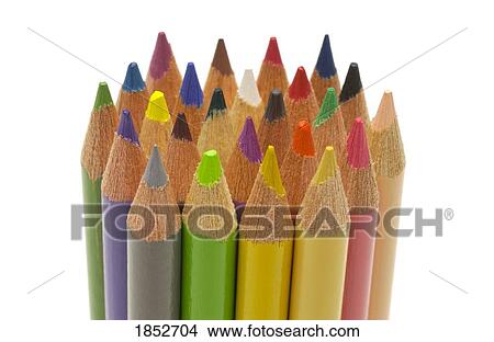 Picture - Colored pencils. Fotosearch