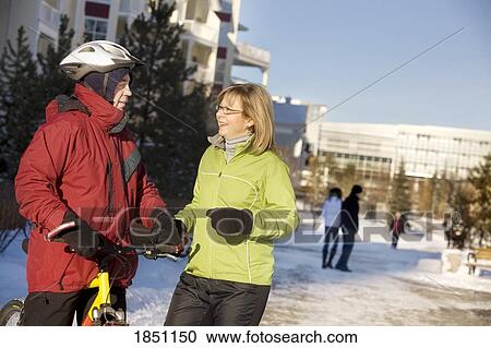 Stock Image - Couple with active lifestyle . Fotosearch