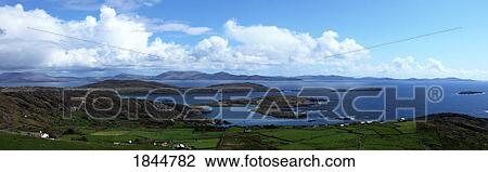 Derrynane Bay, Ring of Kerry, County Kerry, Ireland View Large Photo Image Stock Image - Derrynane Bay, Ring of Kerry, County Kerry, Ireland. Fotosearch