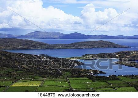 Derrynane Bay, Ring of Kerry, County Kerry, Ireland View Large Photo Image Stock Photo - Derrynane Bay, Ring of Kerry, County Kerry, Ireland. Fotosearch