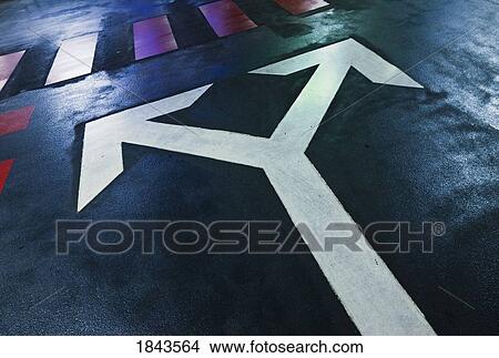 Picture - Double headed arrow . Fotosearch