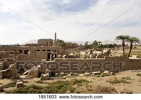 East Bank of Luxor, Nile River, Egypt; Temples of Karnak View Large Photo Image Stock Image - East Bank of Luxor, Nile River, Egypt; Temples of Karnak . Fotosearch