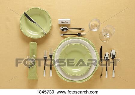 Elegant place setting View Large Photo Image Stock Image - Elegant place setting . Fotosearch