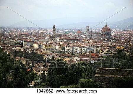 Florence, Italy; Basilica di Santa Maria del Fiore View Large Photo Image Stock Image - Florence, Italy; Basilica di Santa Maria del Fiore. Fotosearch
