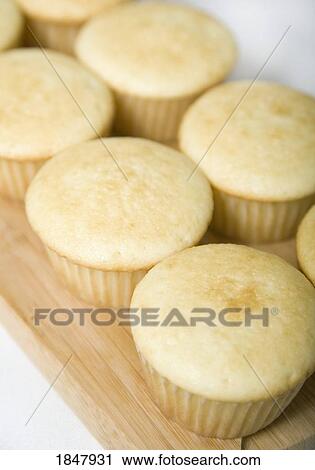 Stock Image - Freshly baked muffins. Fotosearch