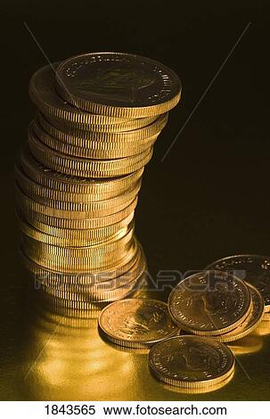 Stock Photography - Gold coins . Fotosearch