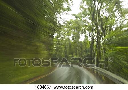 Stock Photo - Hana Highway, East Maui, Hawaii, USA . Fotosearch