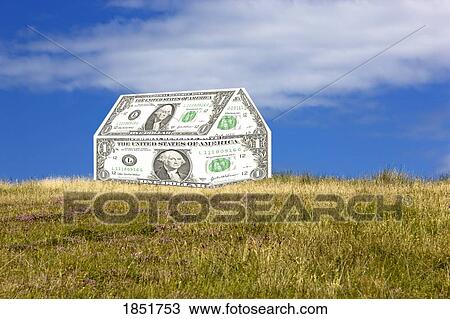 House made of money View Large Photo Image Stock Image - House made of money. Fotosearch