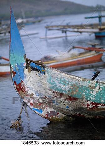 Java sea, Bali, Indonesia; Balinese fishing vessels View Large Photo Image Stock Image - Java sea, Bali, Indonesia; Balinese fishing vessels. Fotosearch
