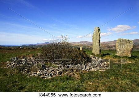 Stock Photography - Kealkill, County Cork, Ireland, Recumbent Stone Circle. Fotosearch