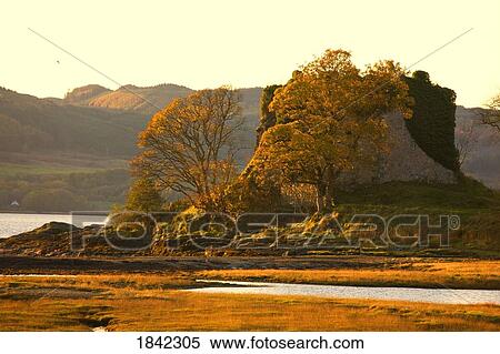 Landscape in autumn, Argyll and Bute, Scotland View Large Photo Image Stock Photography - Landscape in autumn, Argyll and Bute, Scotland. Fotosearch