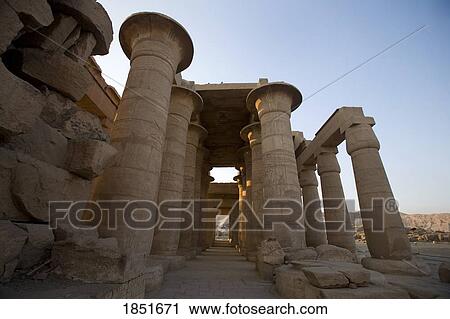 Luxor, Egypt; The Ramesseum View Large Photo Image Stock Image - Luxor, Egypt; The Ramesseum. Fotosearch