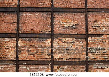 Montreal, Quebec, Canada; Brick wall View Large Photo Image Stock Photo - Montreal, Quebec, Canada; Brick wall. Fotosearch