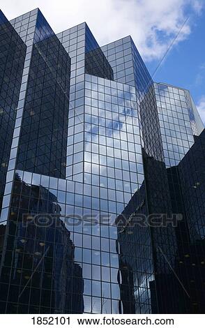 Montreal, Quebec, Canada; High rise buildings View Large Photo Image Stock Image - Montreal, Quebec, Canada; High rise buildings . Fotosearch