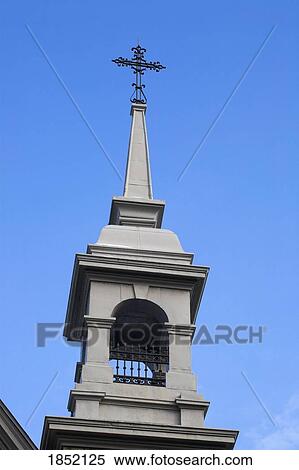Montreal, Quebec, Canada; Steeple on a church View Large Photo Image Stock Photography - Montreal, Quebec, Canada; Steeple on a church. Fotosearch