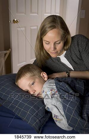 Mother with her son View Large Photo Image Stock Photo - Mother with her son. Fotosearch