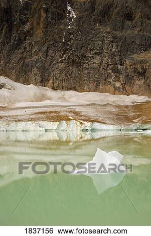 Stock Photograph - Mount Edith Cavell, Jasper, Alberta. Canada. Fotosearch