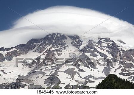 Stock Photography - Mount Rainier, Mount Rainier National Park, Washington State, USA . Fotosearch