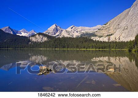 Mountain lake in Elk Lakes Provincial Park, British Columbia, Canada View Large Photo Image Stock Image - Mountain lake in Elk Lakes Provincial Park, British Columbia, Canada. Fotosearch