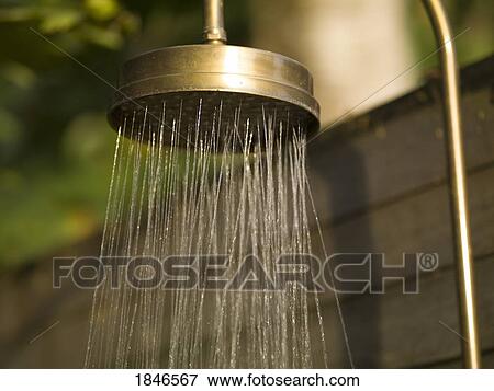 Rain shower head View Large Photo Image Stock Photo - Rain shower head. Fotosearch