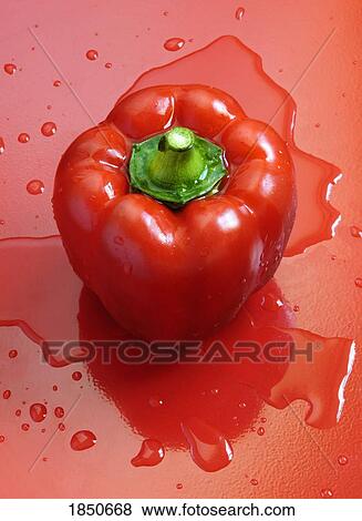 Red pepper View Large Photo Image Stock Photo - Red pepper. Fotosearch