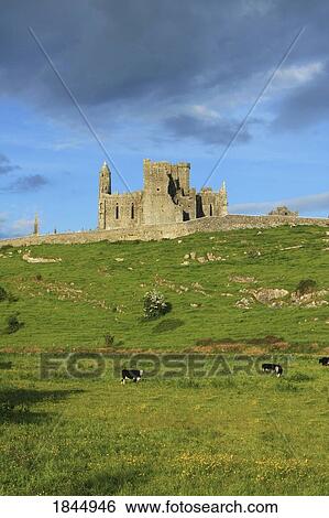 Stock Photograph - Rock of Cashel, Cashel, County Tipperary, Ireland. Fotosearch