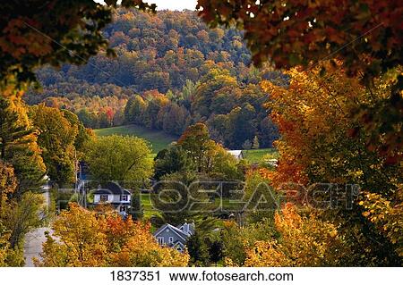 Rural town, Quebec, Canada View Large Photo Image Stock Image - Rural town, Quebec, Canada. Fotosearch