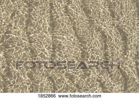 Sand Patterns in clear water View Large Photo Image Stock Photograph - Sand Patterns in clear water . Fotosearch