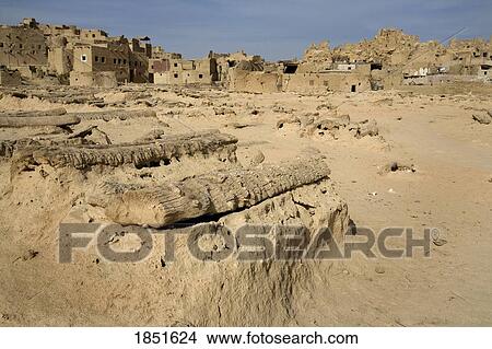Siwa Town, Siwa Oasis, Egypt; Siwan cemetery at the Fortress of Shali View Large Photo Image Picture - Siwa Town, Siwa Oasis, Egypt; Siwan cemetery at the Fortress of Shali. Fotosearch