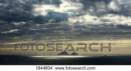 Skellig Islands, County Kerry, Ireland, Near Portmagee View Large Photo Image Picture - Skellig Islands, County Kerry, Ireland, Near Portmagee. Fotosearch