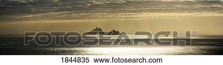 Stock Photography - Skellig Islands, County Kerry, Ireland, Near Portmagee. Fotosearch
