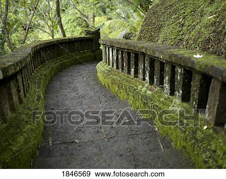 Stone path; Bali Indonesia View Large Photo Image Stock Photo - Stone path; Bali Indonesia. Fotosearch