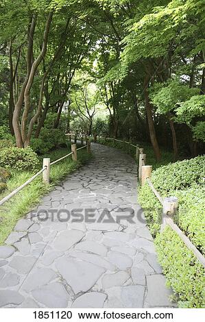 Stone path View Large Photo Image Stock Image - Stone path. Fotosearch