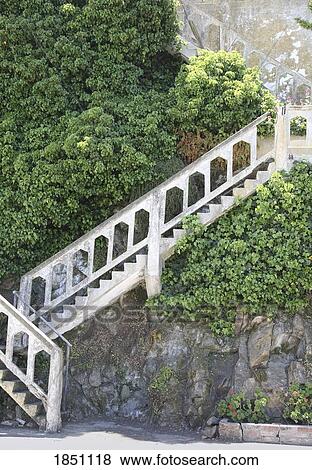 Stone stairway View Large Photo Image Stock Photo - Stone stairway. Fotosearch