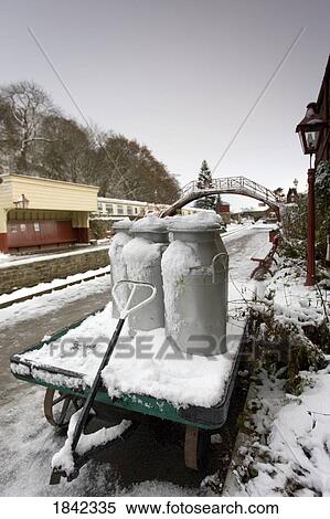 Street in winter, Goathland, North Yorkshire, England View Large Photo Image Stock Photography - Street in winter, Goathland, North Yorkshire, England. Fotosearch