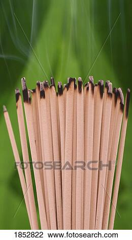Thailand; Close-up of burning incense sticks View Large Photo Image Stock Image - Thailand; Close-up of burning incense sticks. Fotosearch
