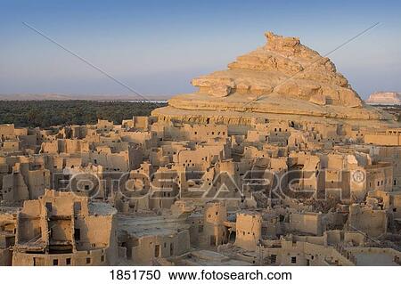 The 13th century mud-brick Fortress of Shali, Siwa Town, Siwa Oasis, Egypt, Africa View Large Photo Image Stock Image - The 13th century mud-brick Fortress of Shali, Siwa Town, Siwa Oasis, Egypt, Africa. Fotosearch