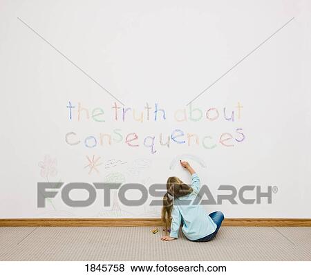 The drawing is on the wall View Large Photo Image Stock Photo - The drawing is on the wall. Fotosearch