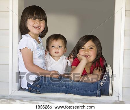 Stock Photography - Three sisters. Fotosearch