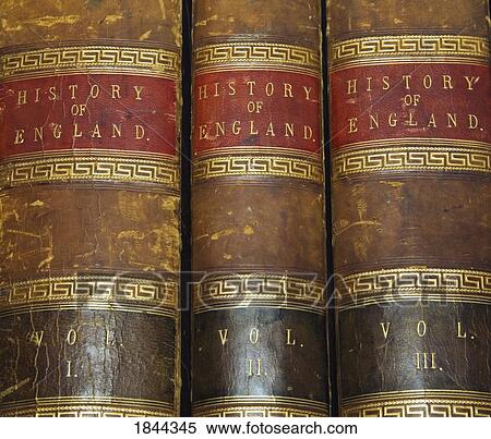 Three volume History of England from the 19th century View Large Photo Image Stock Photography - Three volume History of England from the 19th century. Fotosearch