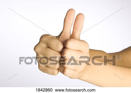 Stock Image - Thumbs up. Fotosearch