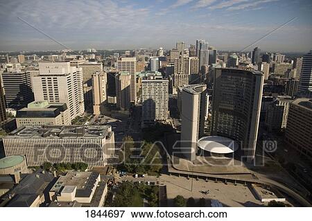 Toronto, Ontario, Canada; City view of skyscrapers View Large Photo Image Stock Photo - Toronto, Ontario, Canada; City view of skyscrapers. Fotosearch