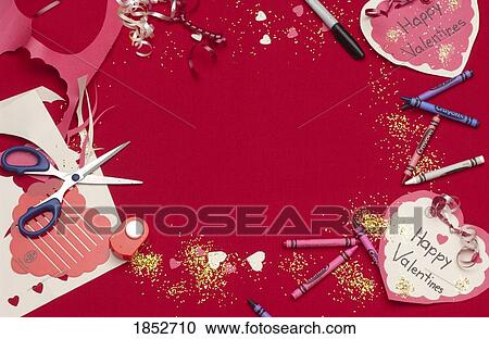 Valentine crafts View Large Photo Image Stock Image - Valentine crafts. Fotosearch