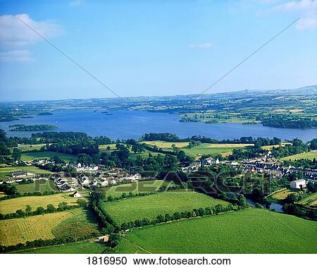 Stock Image - Virginia, Lough Ramor, County Cavan, Ireland. Fotosearch