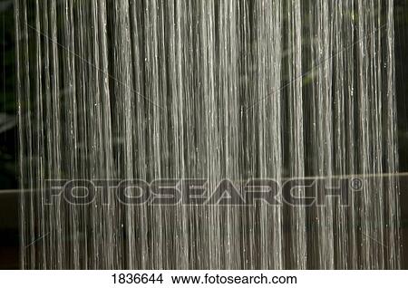 Picture - Water streaming down. Fotosearch
