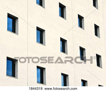 Windows in an office building View Large Photo Image Stock Photo - Windows in an office building. Fotosearch
