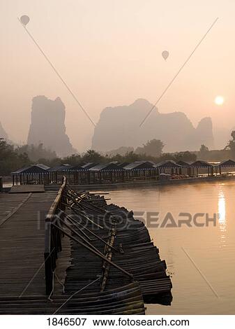 Yulong River, Guangxi, Zhuang Province, China View Large Photo Image Stock Photo - Yulong River, Guangxi, Zhuang Province, China. Fotosearch