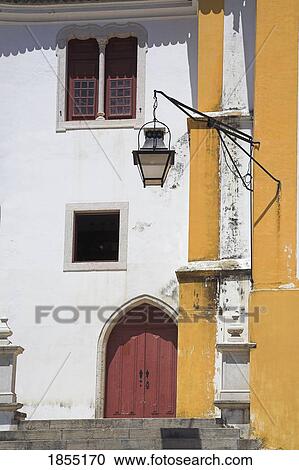 Building exterior, Sintra, Portugal View Large Photo Image Stock Image - Building exterior, Sintra, Portugal. Fotosearch